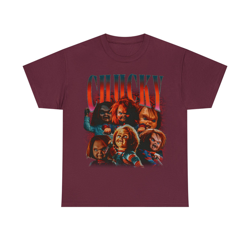 Limited Chucky Vintage T-Shirt, Chucky Graphic T-shirt, Retro 90's Fans Homage T-shirt, Gift For Women and Men - 5.jpg