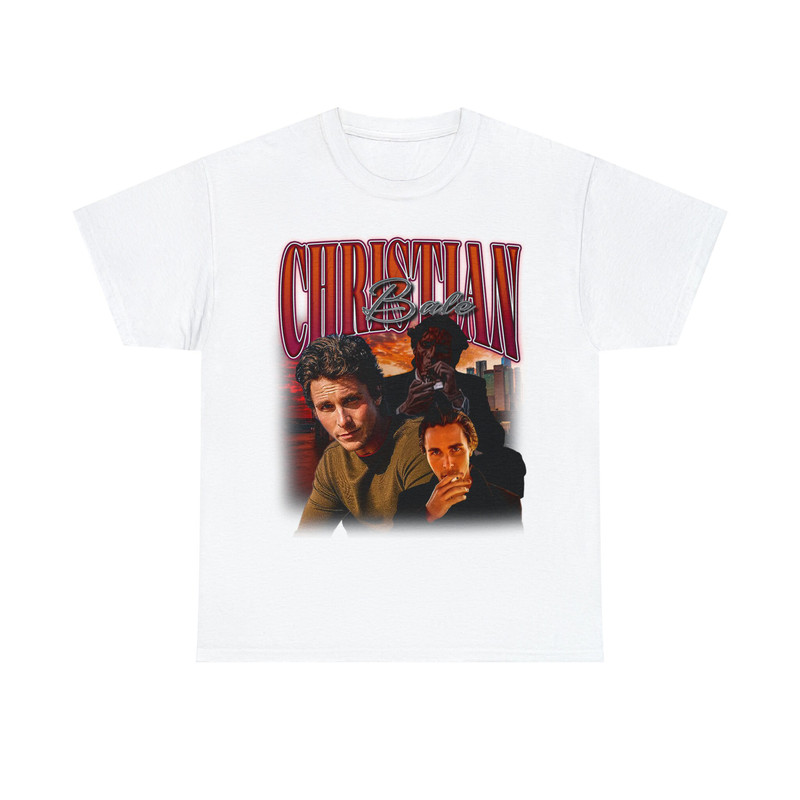 Limited CHRISTIAN BALE Vintage T-Shirt, Graphic T-shirt, Retro 90's Fans Homage T-shirt, Gift For Women and Men - 9.jpg