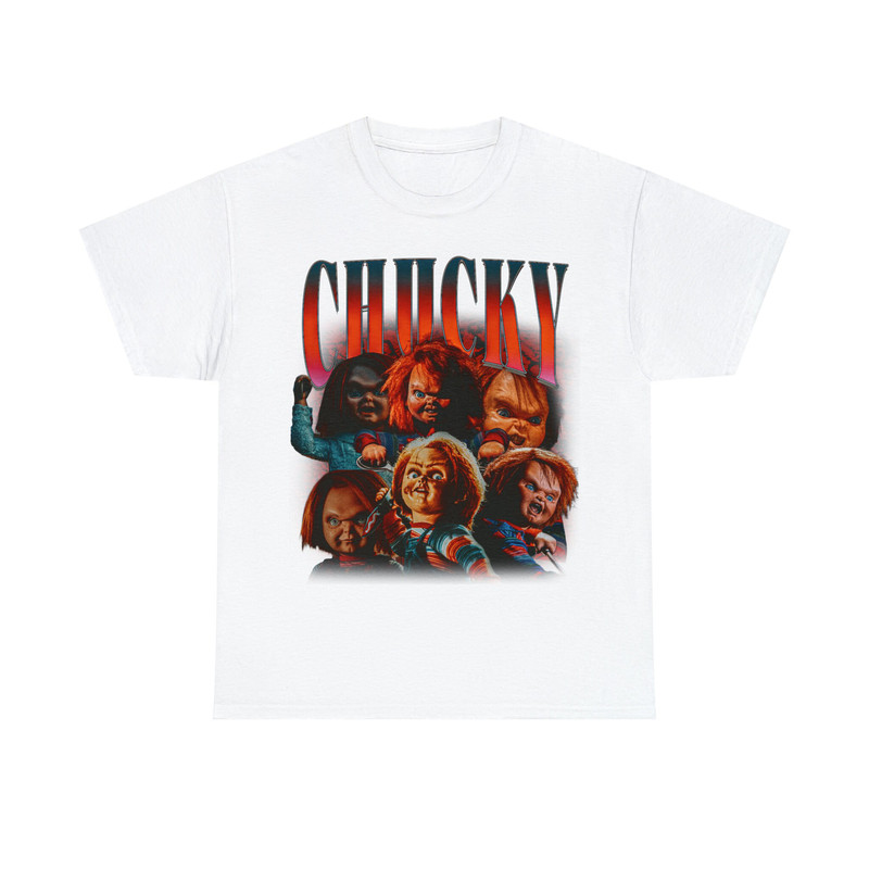 Limited Chucky Vintage T-Shirt, Chucky Graphic T-shirt, Retro 90's Fans Homage T-shirt, Gift For Women and Men - 8.jpg