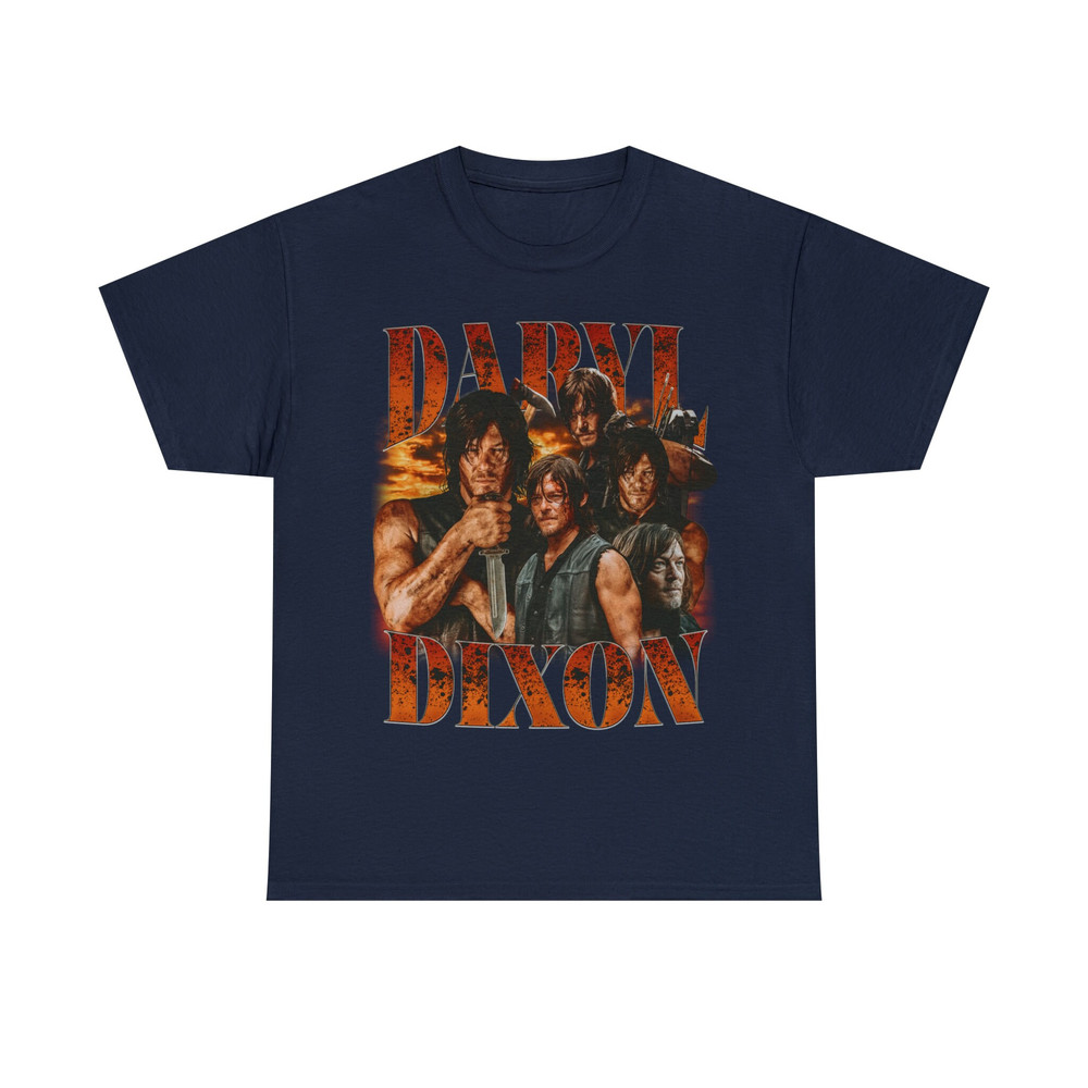 Limited Daryl Dixon Vintage T-Shirt, Graphic Unisex T-shirt, Retro 90's Fans Homage T-shirt, Gift For Women and Men - 7.jpg