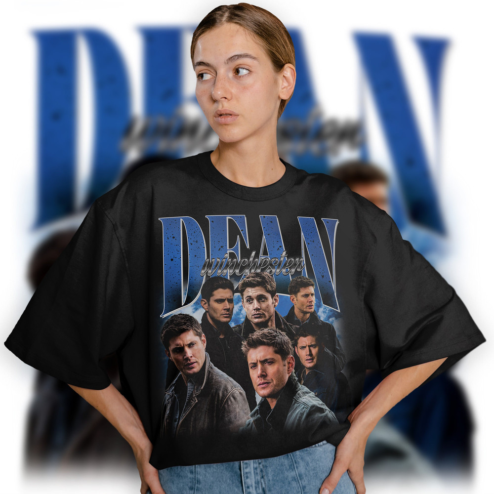 Limited Dean Winchester Vintage T-Shirt, Graphic Unisex T-shirt, Retro 90's Fans Homage T-shirt, Gift For Women and Men - 1.jpg