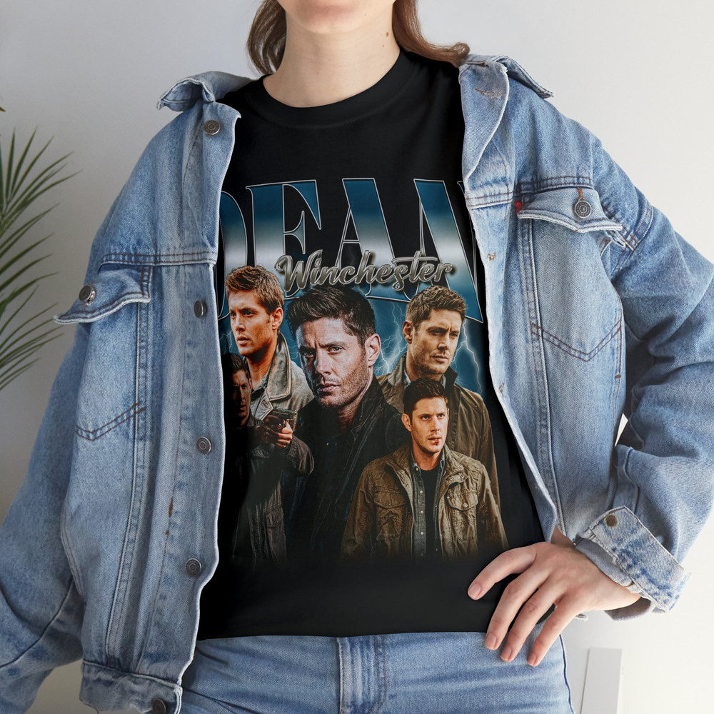 Limited Dean Winchester Vintage T-Shirt, Graphic Unisex T-shirt, Retro 90's Dean Winchester Fans Homage T-shirt, Gift For Women and Men - 3.jpg
