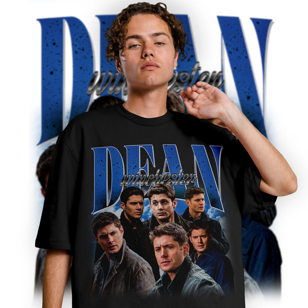 Limited Dean Winchester Vintage T-Shirt, Graphic Unisex T-shirt, Retro 90's Fans Homage T-shirt, Gift For Women and Men - 2.jpg