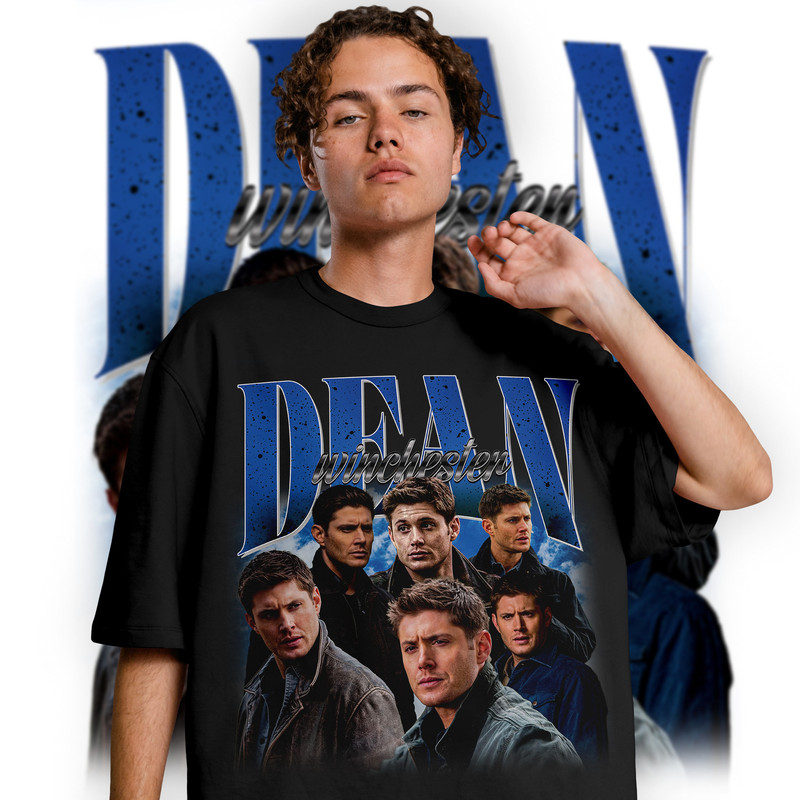 Limited Dean Winchester Vintage T-Shirt, Graphic Unisex T-shirt, Retro 90's Fans Homage T-shirt, Gift For Women and Men - 2.jpg