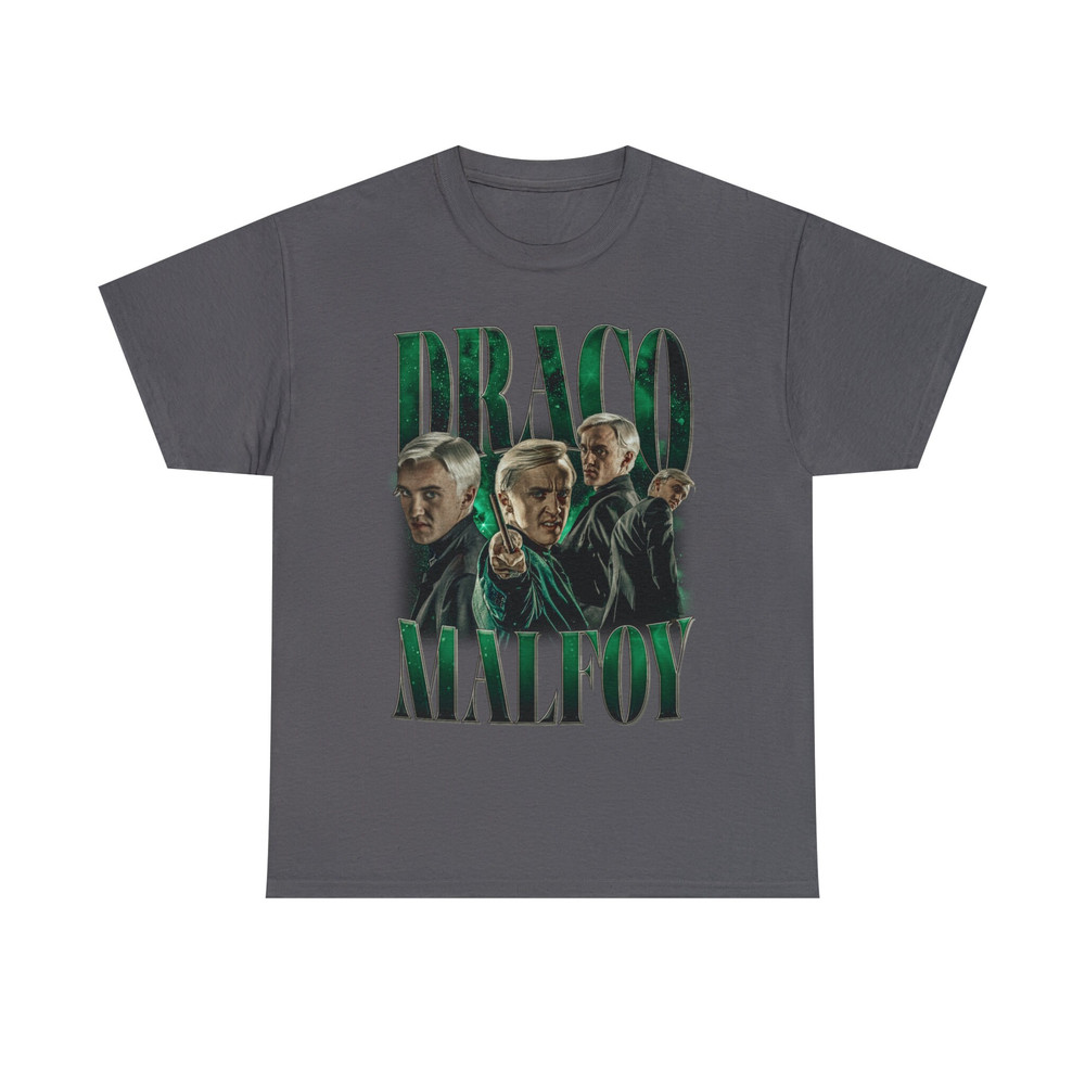 Limited Draco Malfoy Vintage T-Shirt, Graphic Unisex T-shirt, Retro 90's Fans Homage T-shirt, Gift For Women and Men - 4.jpg