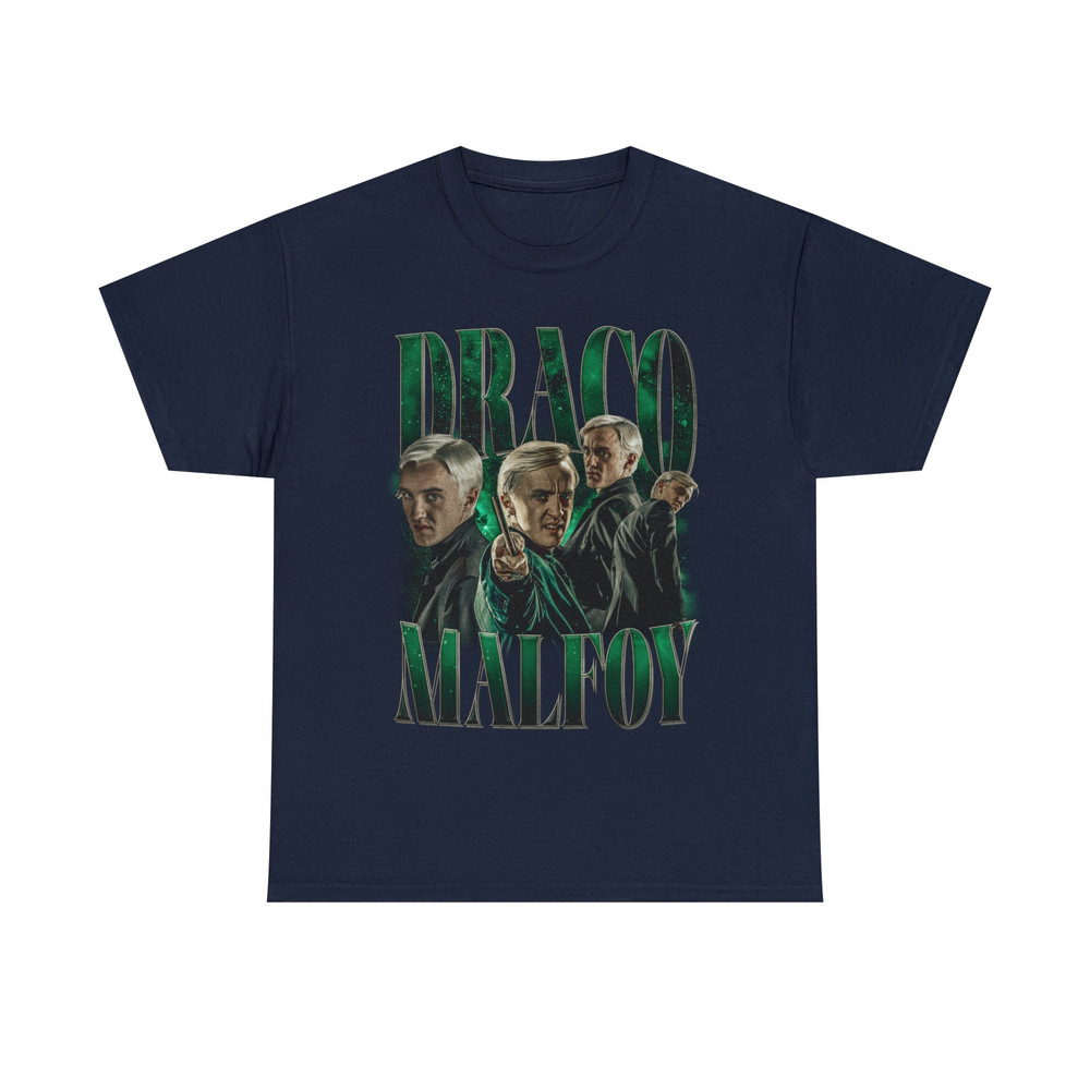 Limited Draco Malfoy Vintage T-Shirt, Graphic Unisex T-shirt, Retro 90's Fans Homage T-shirt, Gift For Women and Men - 7.jpg