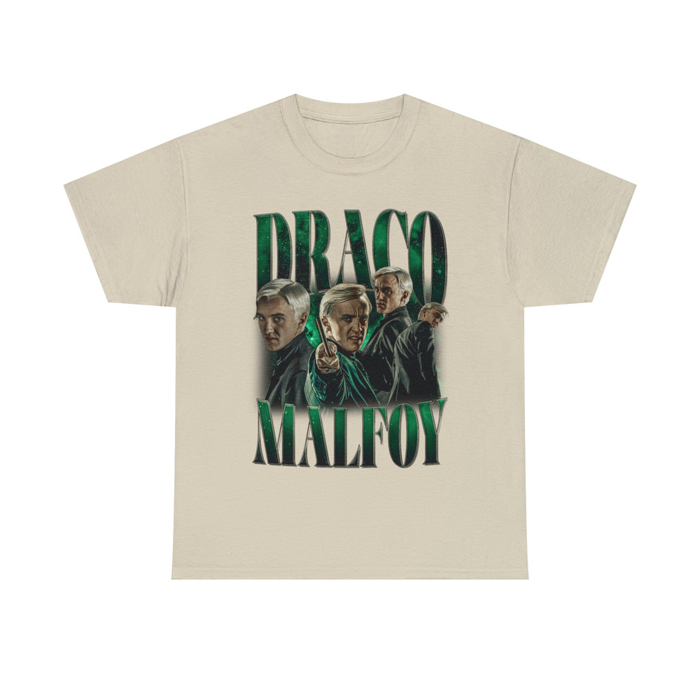 Limited Draco Malfoy Vintage T-Shirt, Graphic Unisex T-shirt, Retro 90's Fans Homage T-shirt, Gift For Women and Men - 8.jpg