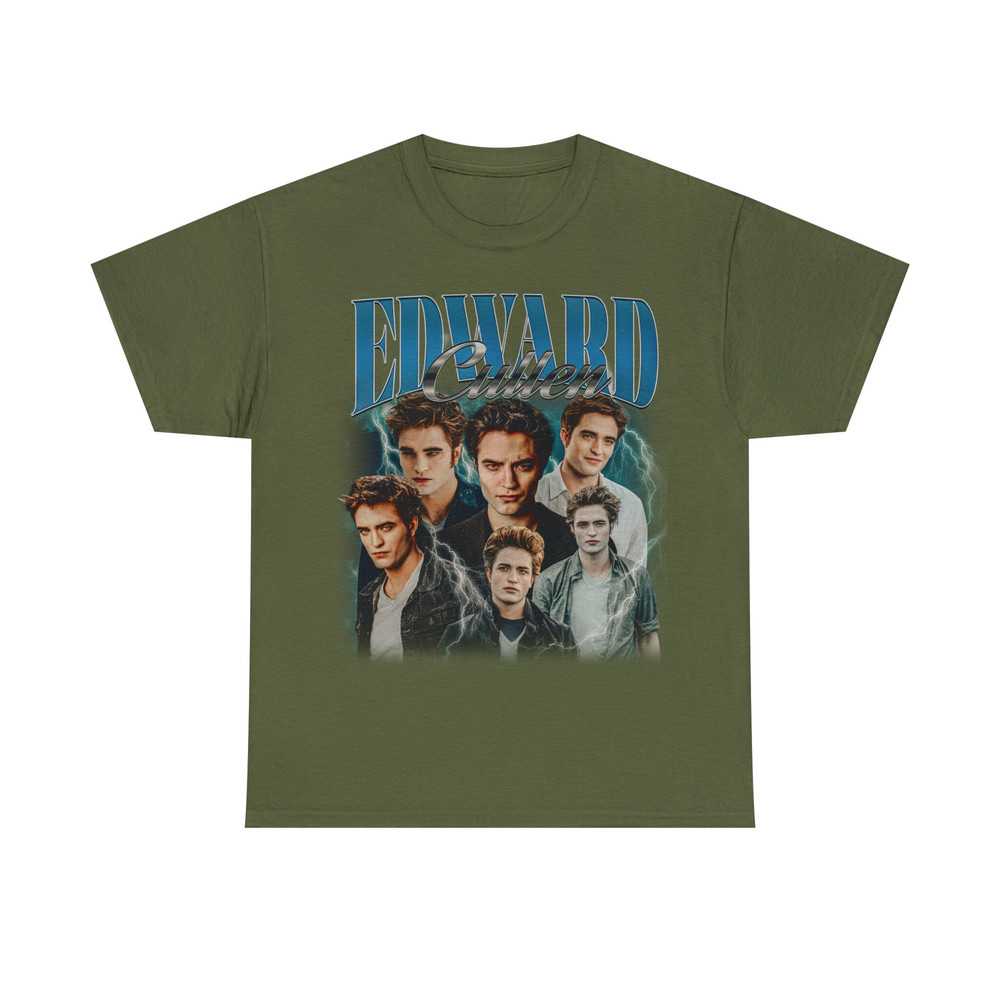 Limited Edward Cullen Vintage T-Shirt, Graphic Unisex T-shirt, Retro 90's Edward Cullen Fans Homage T-shirt, Gift For Women and Men - 5.jpg