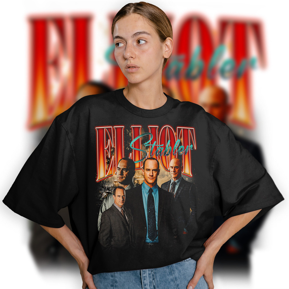 Limited ELLIOT STABLER Vintage T-Shirt, Graphic T-shirt, Retro 90's Fans Homage T-shirt, Gift For Women and Men - 1.jpg