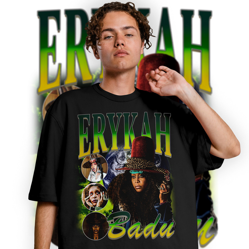 Limited Erykah Badu Vintage T-Shirt, Jacrispy Graphic T-shirt, Retro 90's Jacrispy Fans Homage T-shirt, Jacrispy Gift For Women and Men - 2.jpg