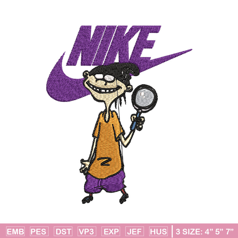 Cartoon Nike Embroidery design, Cartoon Embroidery, Nike design, Embroidery file, logo nike shirt, Instant download.jpg
