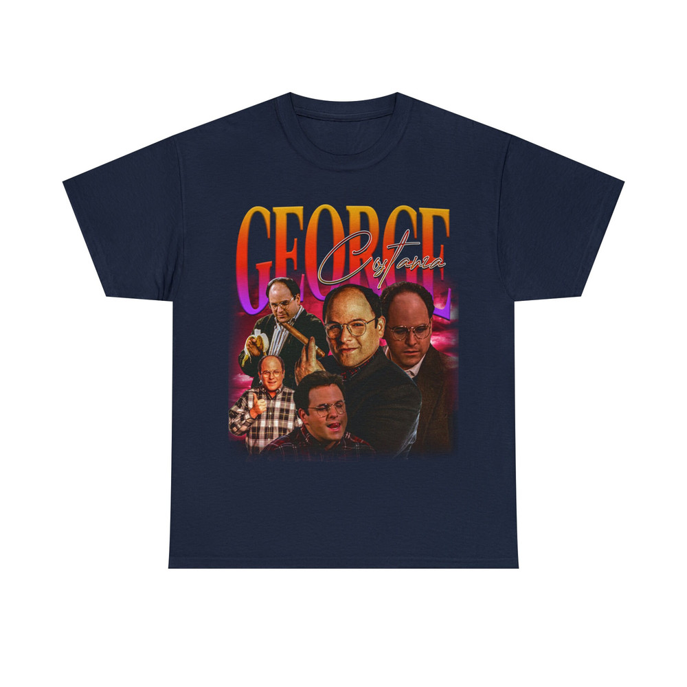 Limited George Costanza Vintage T-Shirt, George Costanza Graphic T-shirt, Retro 90's Fans Homage T-shirt, Gift For Women and Men - 4.jpg