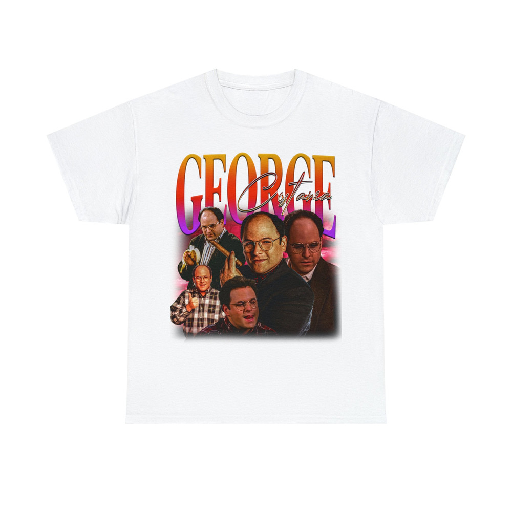 Limited George Costanza Vintage T-Shirt, George Costanza Graphic T-shirt, Retro 90's Fans Homage T-shirt, Gift For Women and Men - 9.jpg