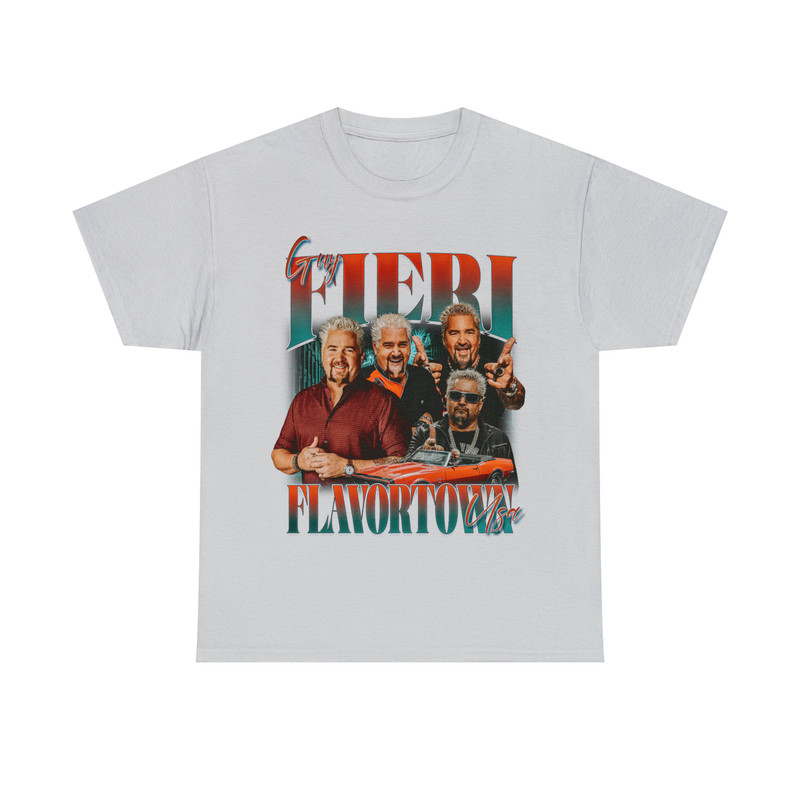 Limited Guy Fieri Flavortown Vintage T-Shirt, Graphic T-shirt, Retro 90's Fans Homage T-shirt, Gift For Women and Men - 3.jpg