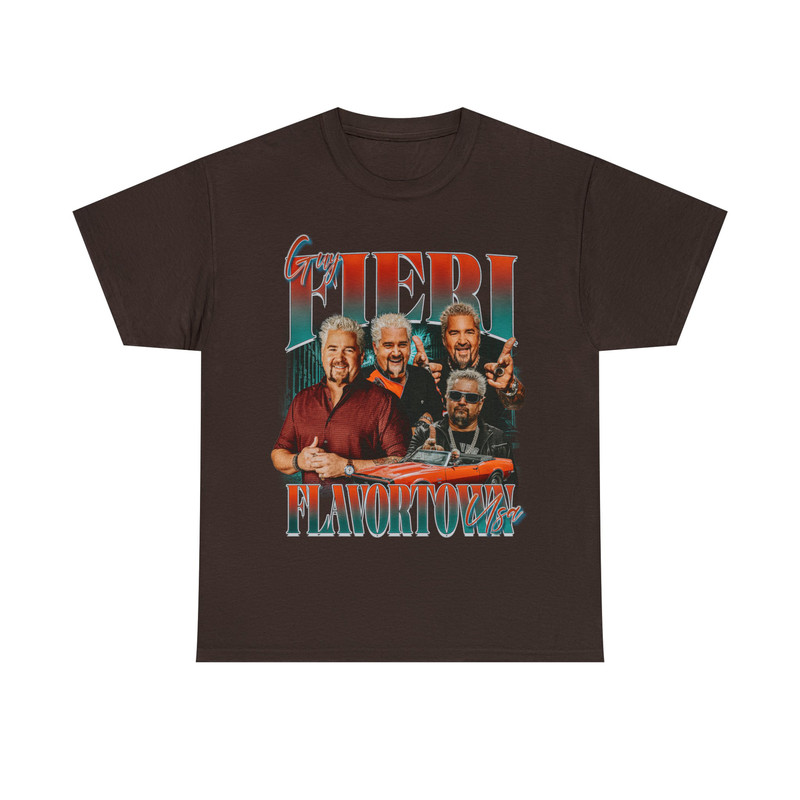 Limited Guy Fieri Flavortown Vintage T-Shirt, Graphic T-shirt, Retro 90's Fans Homage T-shirt, Gift For Women and Men - 5.jpg