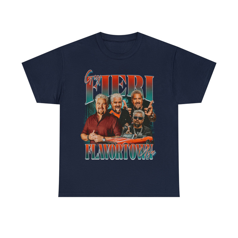 Limited Guy Fieri Flavortown Vintage T-Shirt, Graphic T-shirt, Retro 90's Fans Homage T-shirt, Gift For Women and Men - 7.jpg