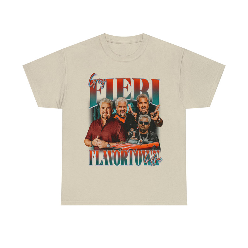 Limited Guy Fieri Flavortown Vintage T-Shirt, Graphic T-shirt, Retro 90's Fans Homage T-shirt, Gift For Women and Men - 8.jpg
