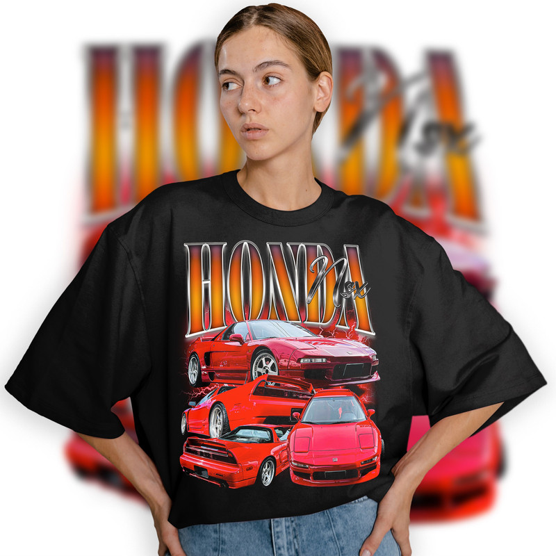 Limited Honda Acura NSX Vintage T-Shirt, Graphic T-shirt, Retro 90's NSX Fans Homage T-shirt, Honda NSX Gift For Women and Men - 1.jpg