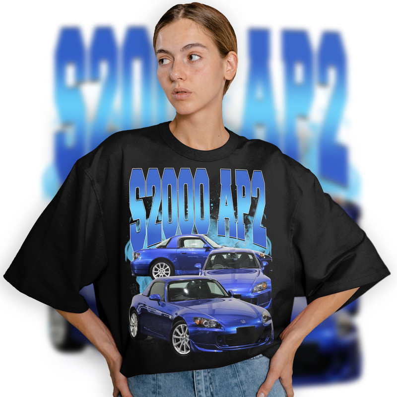 Limited Honda S2000 AP2 Vintage T-Shirt, JDM S2000 Graphic T-shirt, Retro JDM 90's Fans Homage T-shirt, JDM Gift For Women and Men - 1.jpg