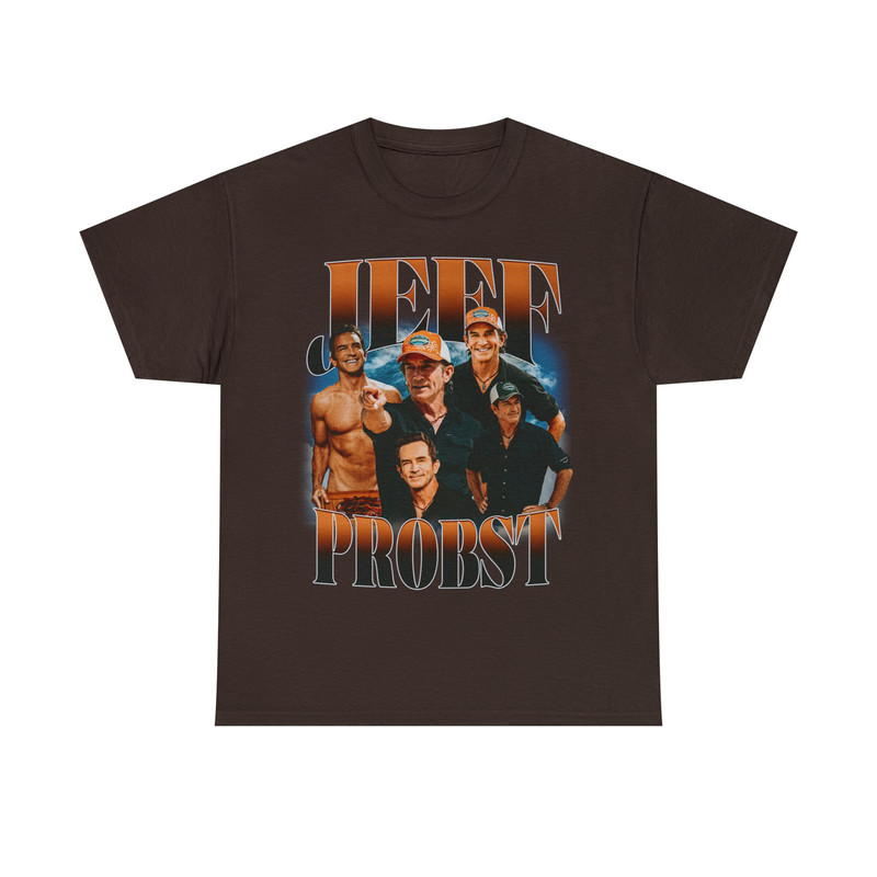 Limited Jeff Probst Vintage T-Shirt, Jeff Probst Graphic T-shirt, Jeff Probst Retro 90's Fans Homage T-shirt, Gift For Women and Men - 5.jpg