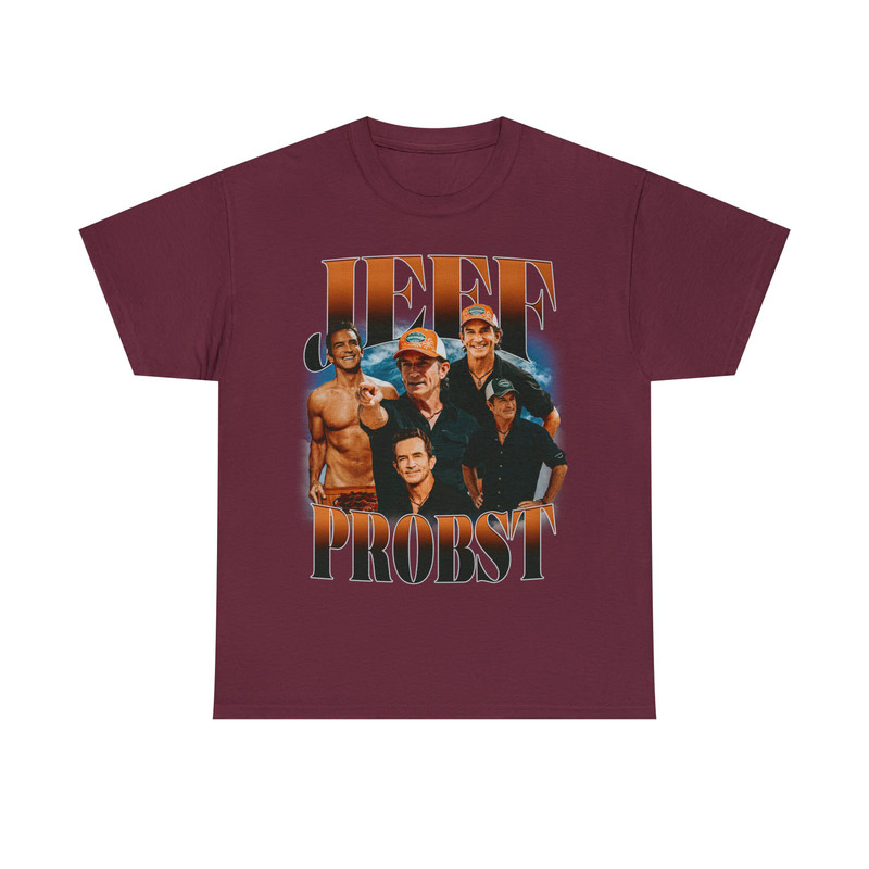 Limited Jeff Probst Vintage T-Shirt, Jeff Probst Graphic T-shirt, Jeff Probst Retro 90's Fans Homage T-shirt, Gift For Women and Men - 6.jpg