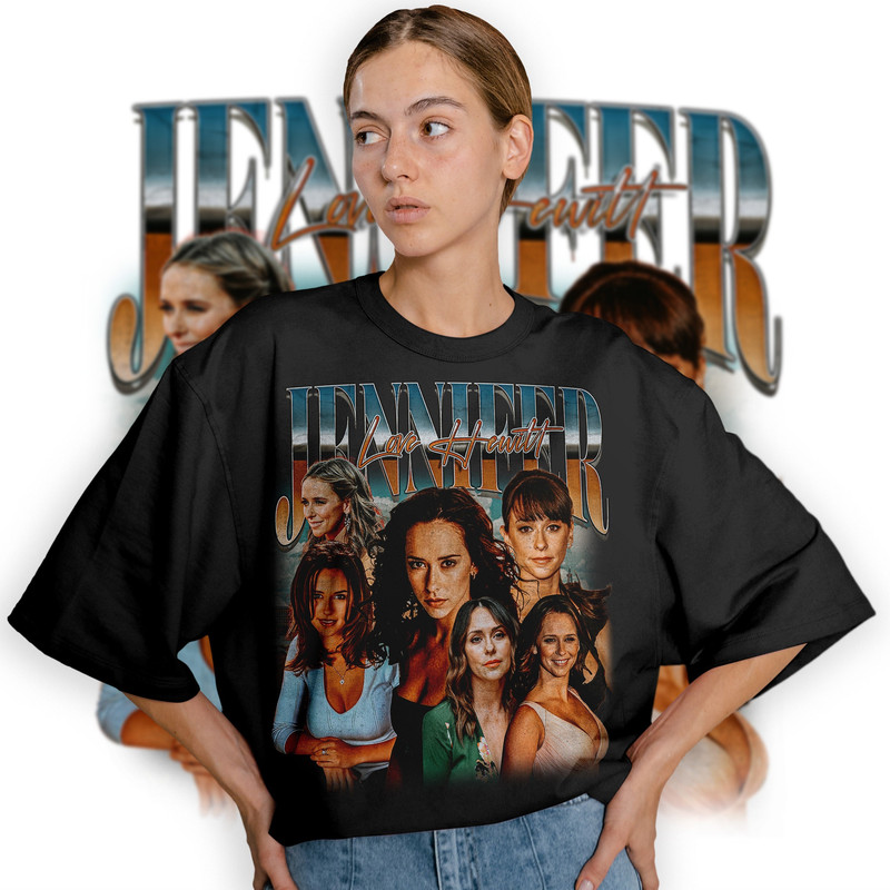 Limited Jennifer Love Hewitt Vintage T-Shirt, Graphic Unisex T-shirt, Retro 90's Fans Homage T-shirt, Gift For Women and Men - 1.jpg