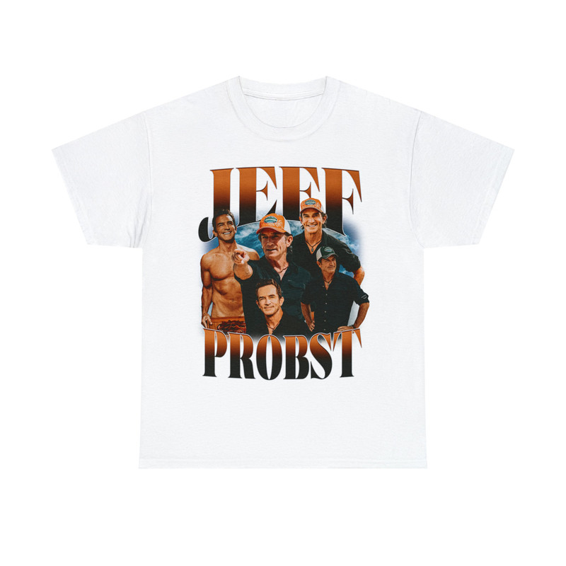 Limited Jeff Probst Vintage T-Shirt, Jeff Probst Graphic T-shirt, Jeff Probst Retro 90's Fans Homage T-shirt, Gift For Women and Men - 8.jpg