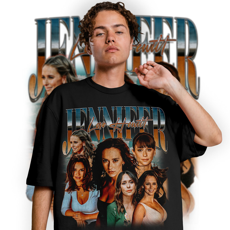 Limited Jennifer Love Hewitt Vintage T-Shirt, Graphic Unisex T-shirt, Retro 90's Fans Homage T-shirt, Gift For Women and Men - 2.jpg