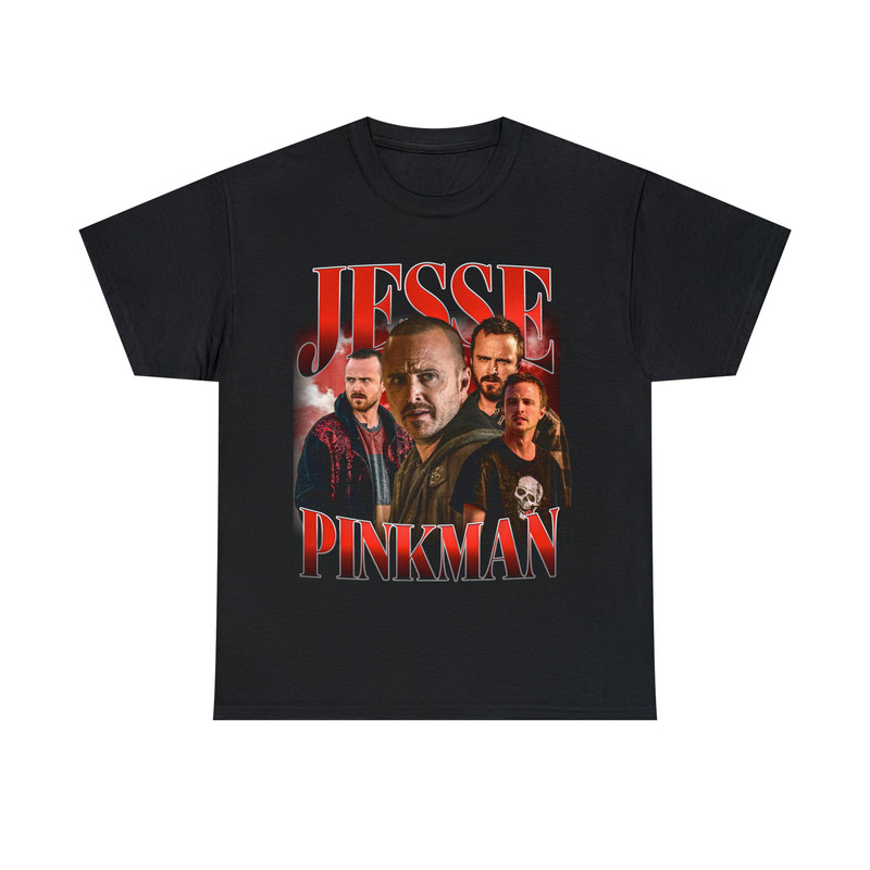 Limited JESSE PINKMAN Vintage T-Shirt, Graphic Unisex Jesse Pinkman T-shirt, Retro 90's Fans Homage T-shirt, Gift For Women and Men - 3.jpg