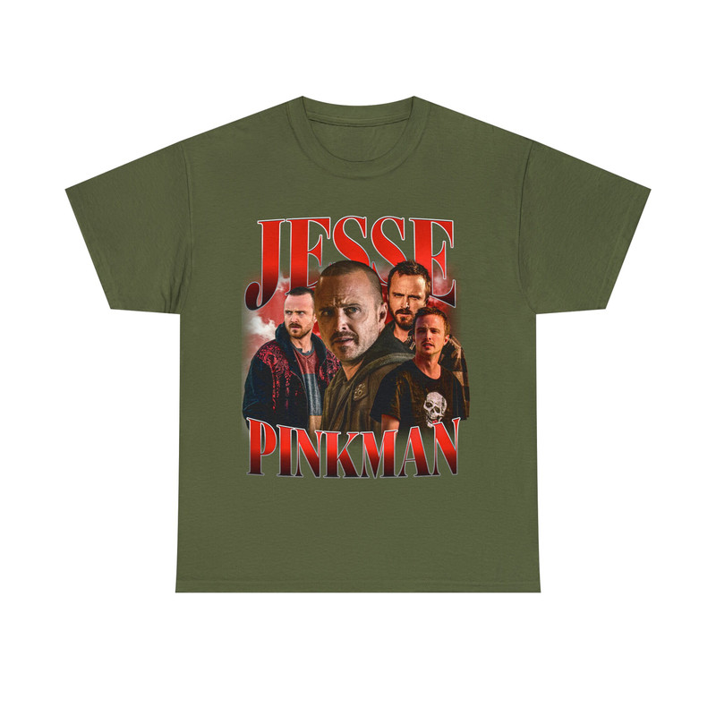 Limited JESSE PINKMAN Vintage T-Shirt, Graphic Unisex Jesse Pinkman T-shirt, Retro 90's Fans Homage T-shirt, Gift For Women and Men - 4.jpg