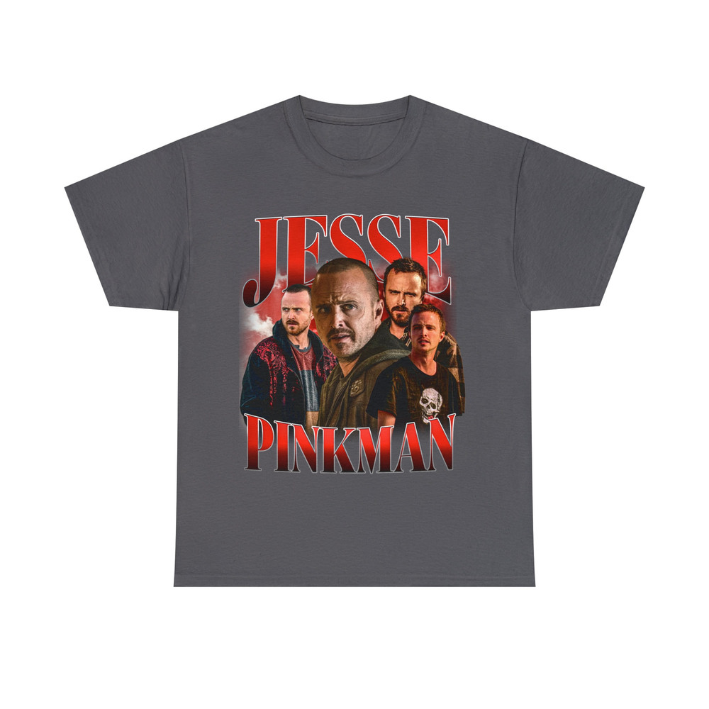 Limited JESSE PINKMAN Vintage T-Shirt, Graphic Unisex Jesse Pinkman T-shirt, Retro 90's Fans Homage T-shirt, Gift For Women and Men - 5.jpg