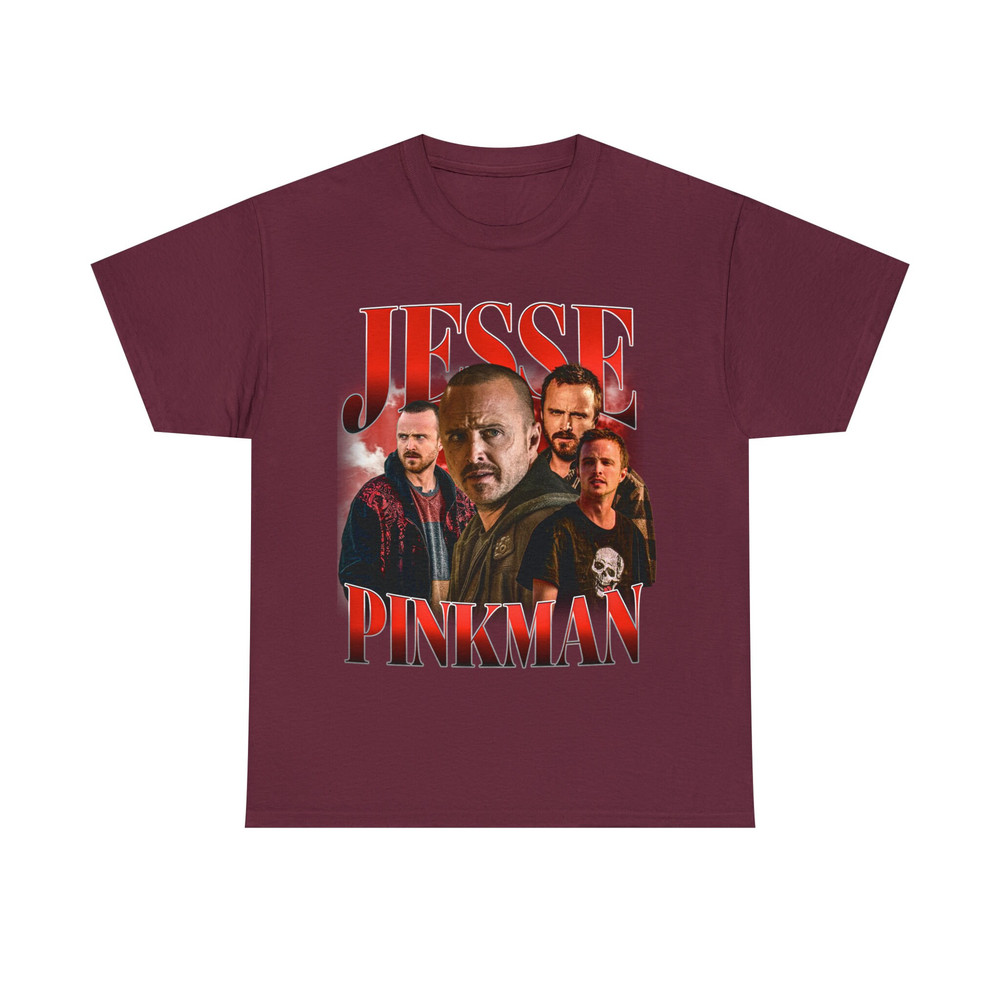 Limited JESSE PINKMAN Vintage T-Shirt, Graphic Unisex Jesse Pinkman T-shirt, Retro 90's Fans Homage T-shirt, Gift For Women and Men - 6.jpg