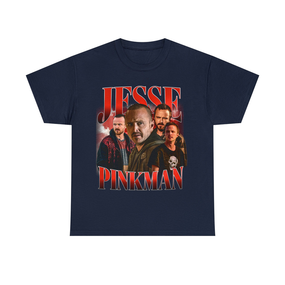 Limited JESSE PINKMAN Vintage T-Shirt, Graphic Unisex Jesse Pinkman T-shirt, Retro 90's Fans Homage T-shirt, Gift For Women and Men - 7.jpg