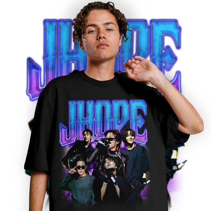 Limited Jhope Vintage T-Shirt, Graphic T-shirt, Retro 90's Jhope Fans Homage T-shirt, Gift For Women and Men - 2.jpg