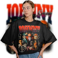 limited johnny depp vintage png, graphic unisex png, retro 90s johnny depp fans homage png, gift for women and men