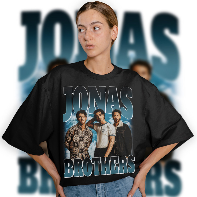 Limited JONAS BROTHERS Vintage T-Shirt, Joe Jonas Fan Tees, Jonas Brother Merch Gift, Joe Jonas Retro 90s - 1.jpg