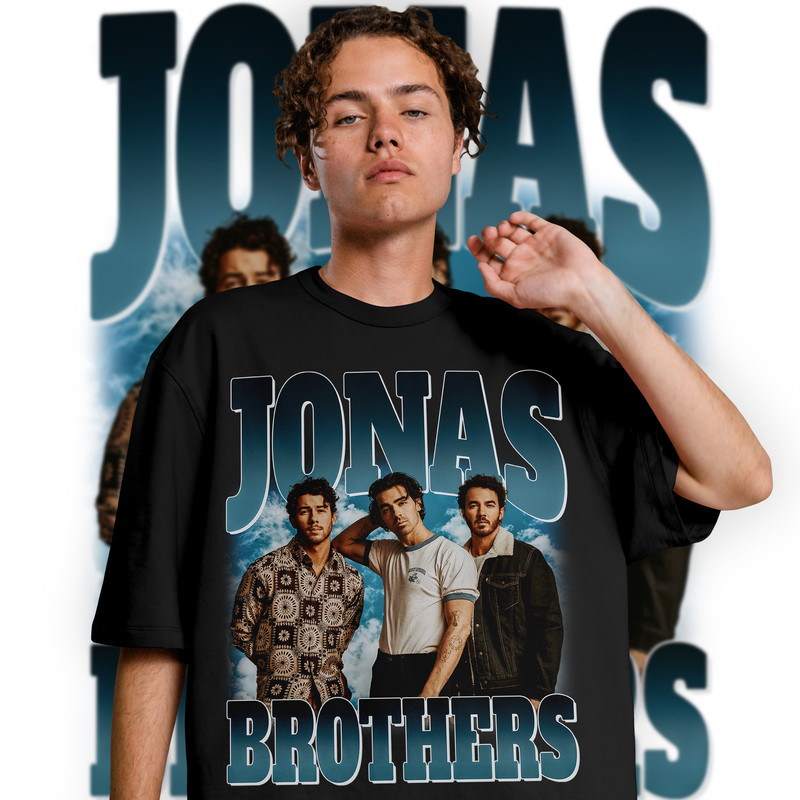 Limited JONAS BROTHERS Vintage T-Shirt, Joe Jonas Fan Tees, Jonas Brother Merch Gift, Joe Jonas Retro 90s - 2.jpg