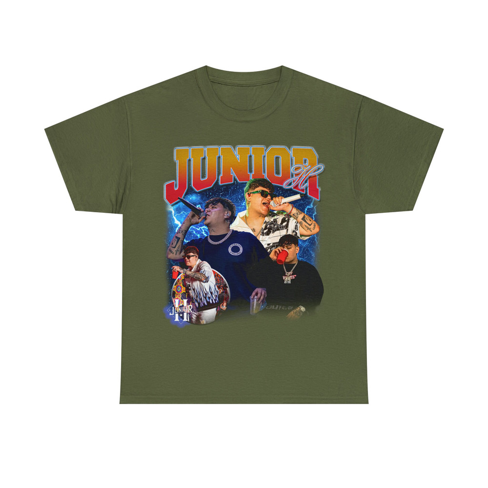 Limited JUNIOR H Vintage T-Shirt, Graphic T-shirt, Retro 90's Fans Homage JUNIOR H T-shirt, Gift For Women and Men - 3.jpg