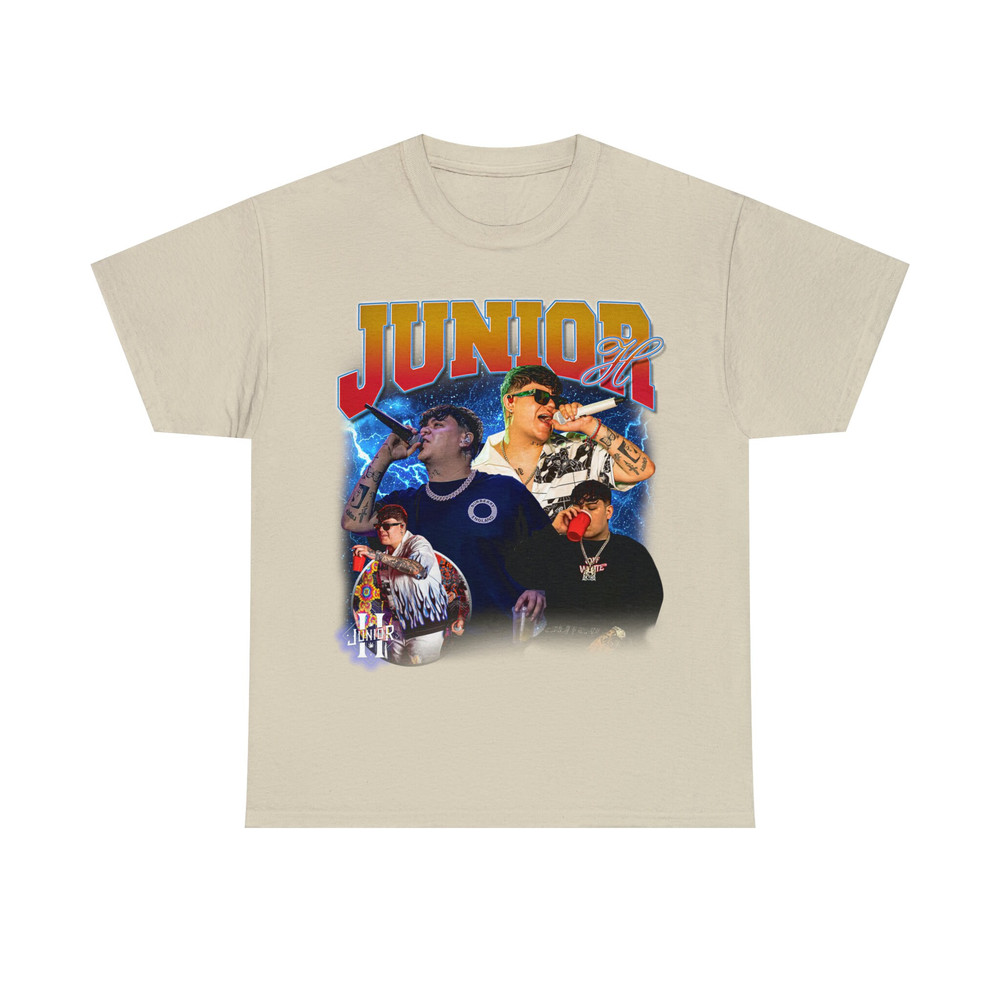Limited JUNIOR H Vintage T-Shirt, Graphic T-shirt, Retro 90's Fans Homage JUNIOR H T-shirt, Gift For Women and Men - 8.jpg