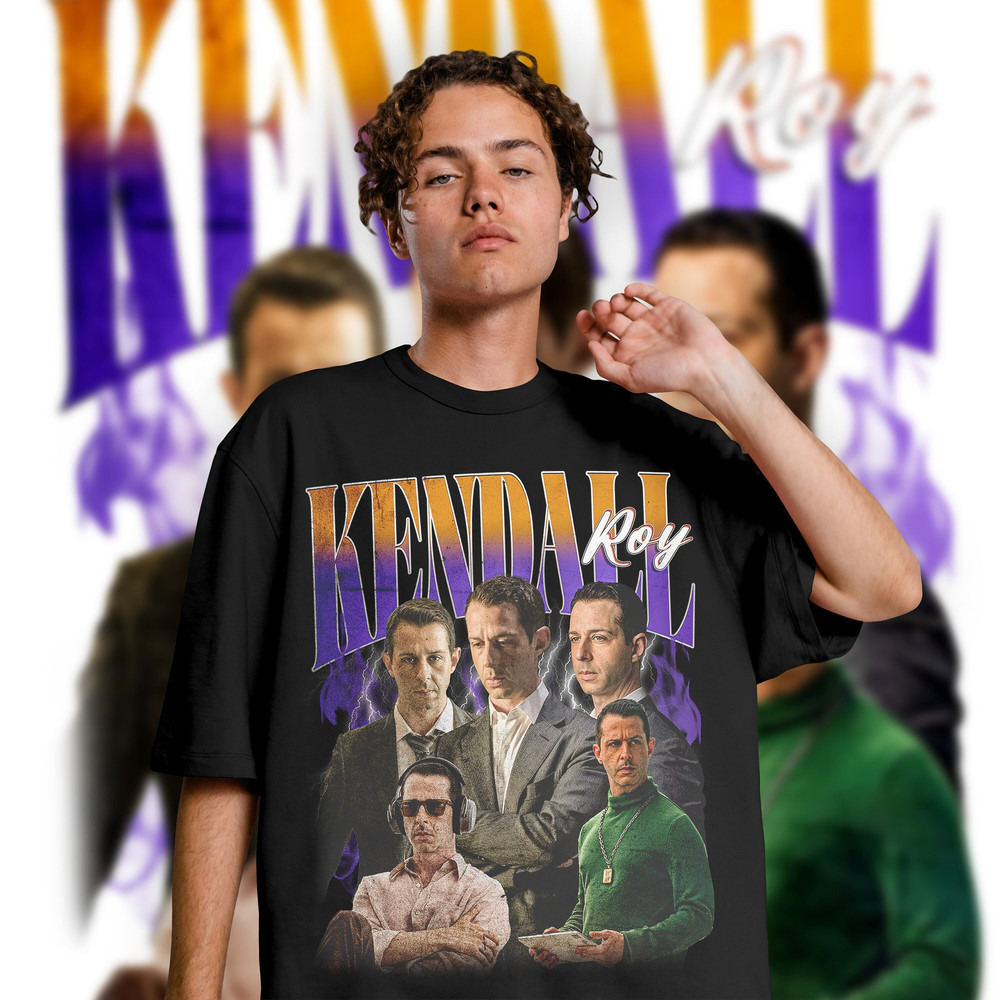 Limited Kendall Roy Vintage T-Shirt, Graphic Unisex T-shirt, Retro 90's Kendall Roy Fans Homage T-shirt, Gift For Women and Men - 1.jpg