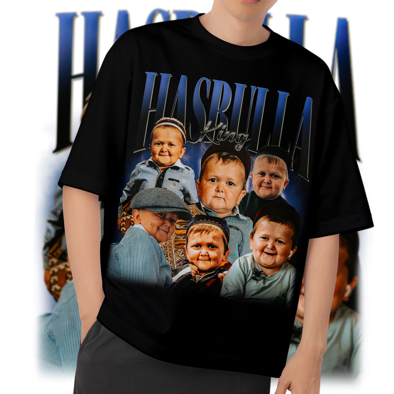 Limited King Hasbulla Vintage T-Shirt, Graphic Unisex T-shirt, Retro 90's King Hasbulla Fans Homage T-shirt, Gift For Women and Men - 2.jpg