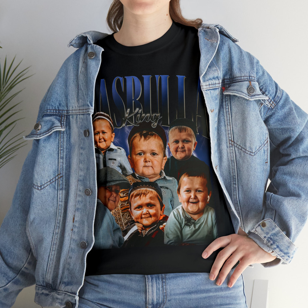 Limited King Hasbulla Vintage T-Shirt, Graphic Unisex T-shirt, Retro 90's King Hasbulla Fans Homage T-shirt, Gift For Women and Men - 3.jpg