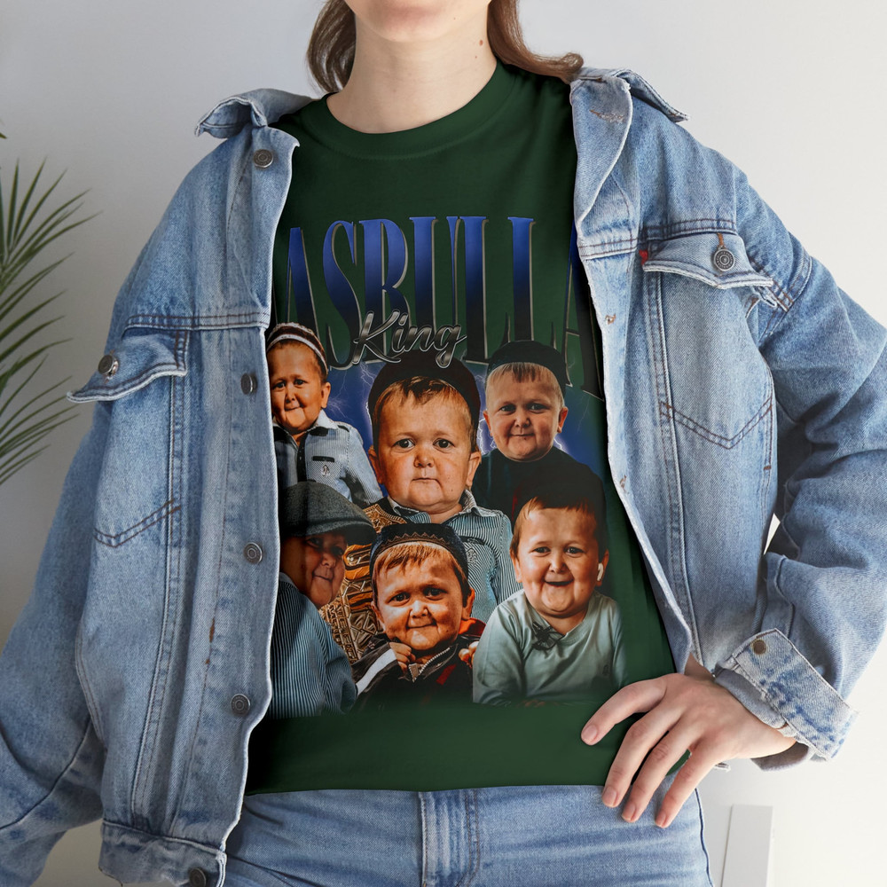 Limited King Hasbulla Vintage T-Shirt, Graphic Unisex T-shirt, Retro 90's King Hasbulla Fans Homage T-shirt, Gift For Women and Men - 4.jpg