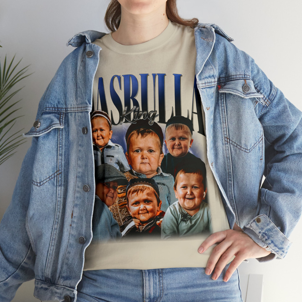 Limited King Hasbulla Vintage T-Shirt, Graphic Unisex T-shirt, Retro 90's King Hasbulla Fans Homage T-shirt, Gift For Women and Men - 5.jpg