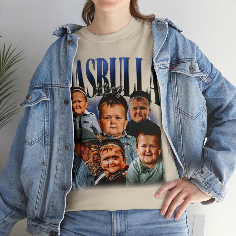 Limited King Hasbulla Vintage T-Shirt, Graphic Unisex T-shirt, Retro 90's King Hasbulla Fans Homage T-shirt, Gift For Women and Men - 5.jpg