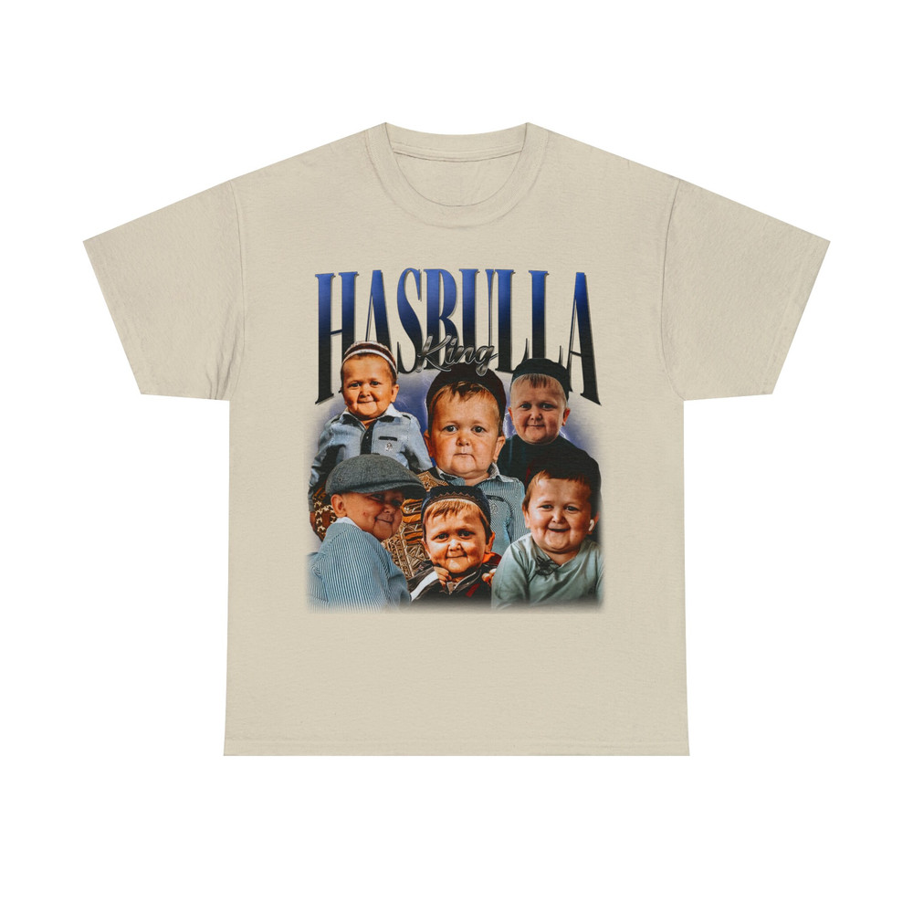 Limited King Hasbulla Vintage T-Shirt, Graphic Unisex T-shirt, Retro 90's King Hasbulla Fans Homage T-shirt, Gift For Women and Men - 7.jpg