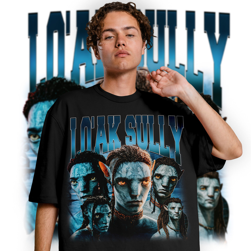 Limited Lo'ak Sully Vintage T-Shirt, Lo'ak Sully Graphic Unisex T-shirt, Retro 90's Fans Homage T-shirt, Gift For Women and Men - 2.jpg