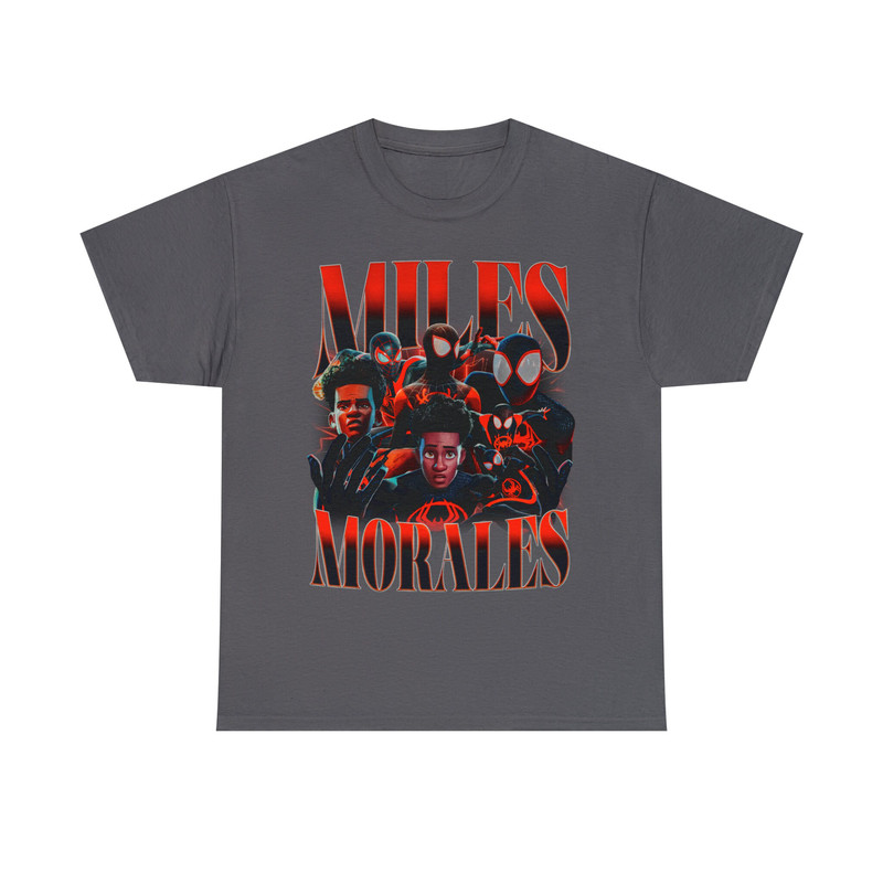 Limited Miles Morales Vintage T-Shirt, Spiderman Across The Spider-Verse Graphic T-shirt, Retro 90's Fans Homage T-shirt - 3.jpg