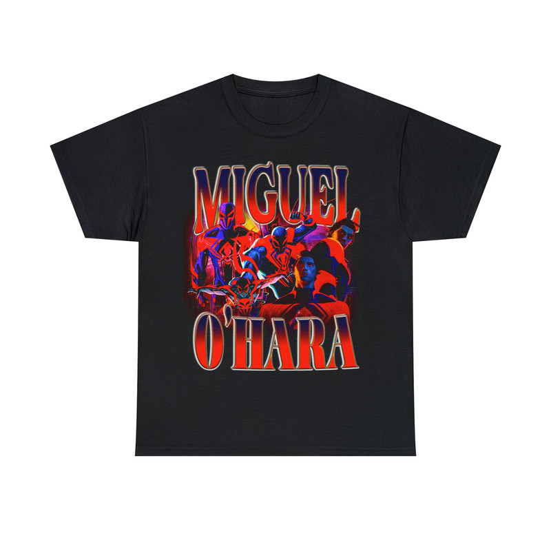 Limited Miguel O'Hara Vintage T-Shirt, Spiderman Across The Spider-Verse, Retro 90's Fans Homage T-shirt, Gift For Women and Men - 3.jpg