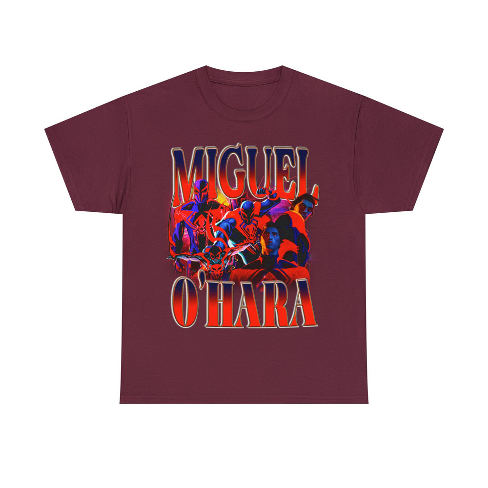 Limited Miguel O'Hara Vintage T-Shirt, Spiderman Across The Spider-Verse, Retro 90's Fans Homage T-shirt, Gift For Women and Men - 7.jpg